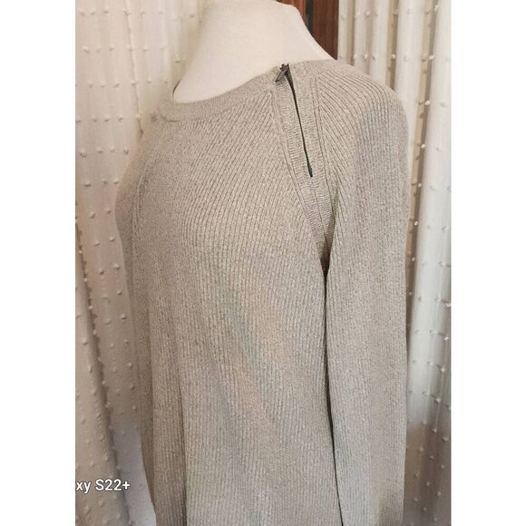 S41 Liz Claiborne sweater with shoulder zip - Picture 3 of 7